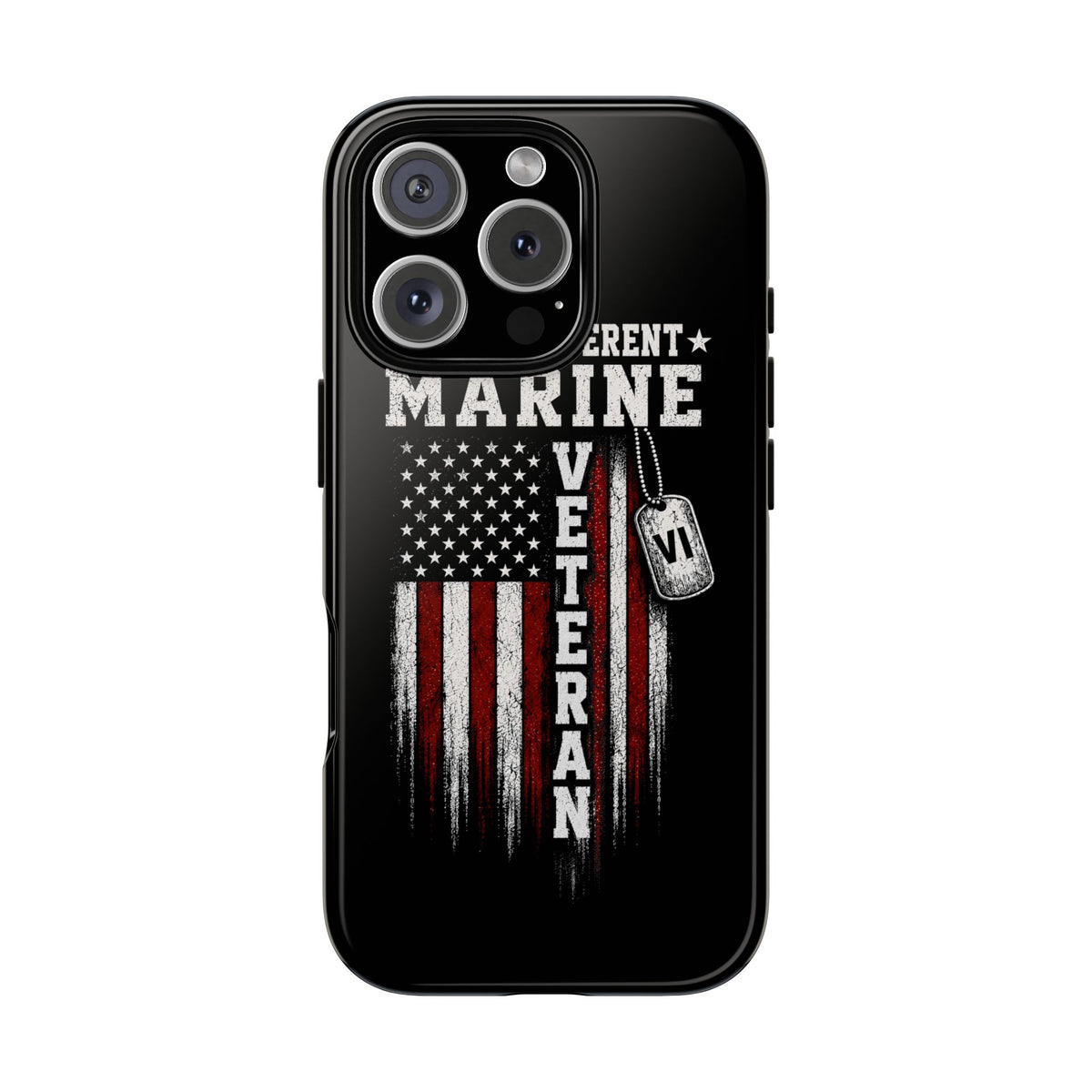 Built Different Marine Veteran Tough Phone Case