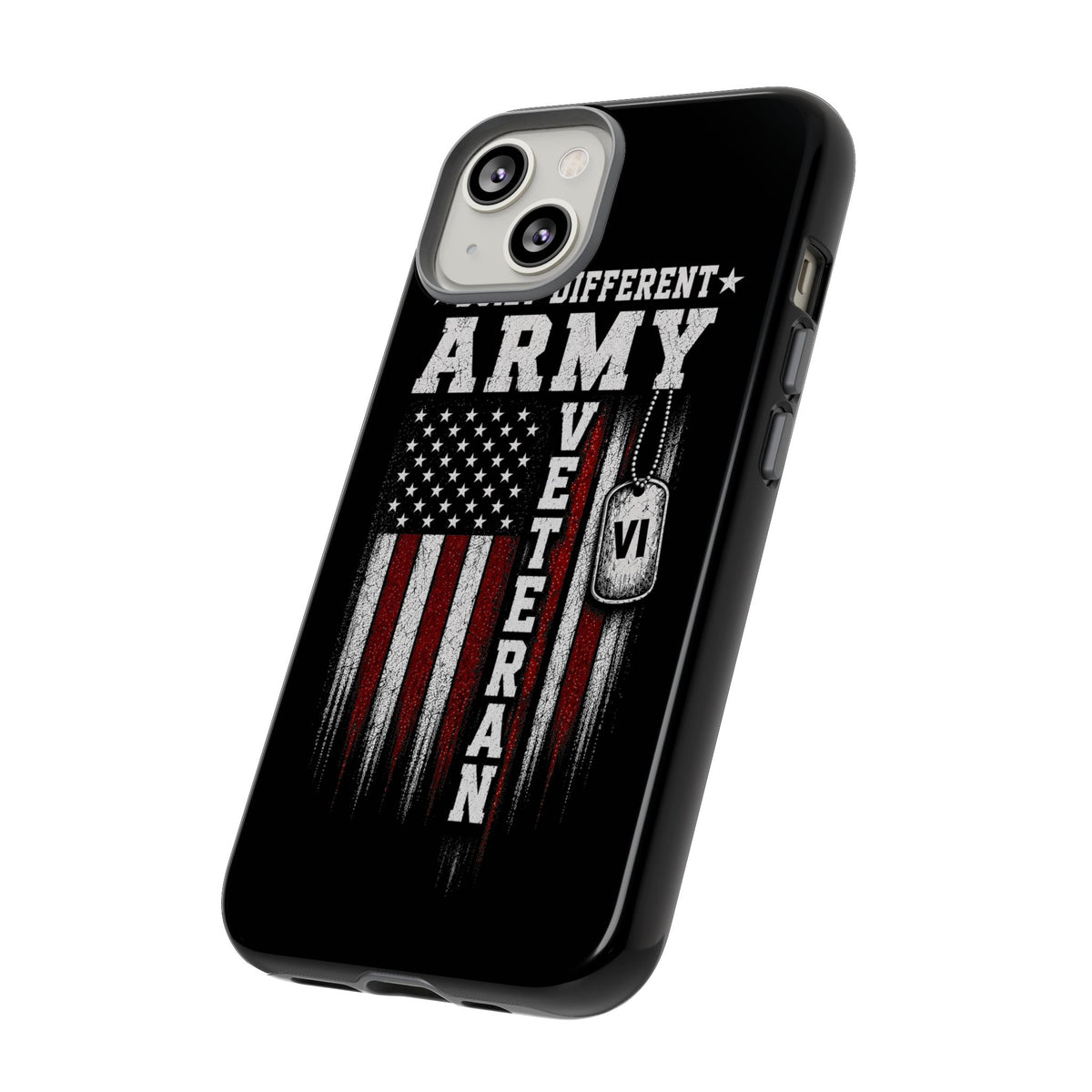 Built Different Army Veteran Tough Phone Case