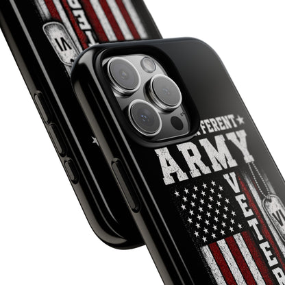 Built Different Army Veteran Tough Phone Case