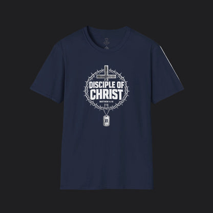 Disciple of Christ Tee — Christian Faith Cross T-Shirt
