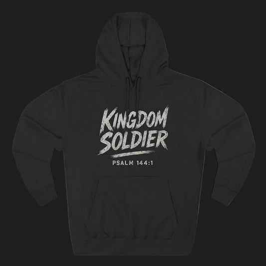 Kingdom Soldier — Psalm 144:1 Hoodie
