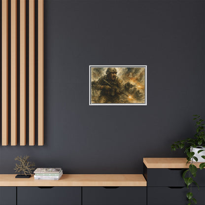Copy of Matte Canvas, Framed (Multi-color)