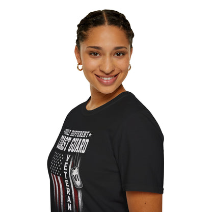 Built Different Coast Guard Veteran Tee