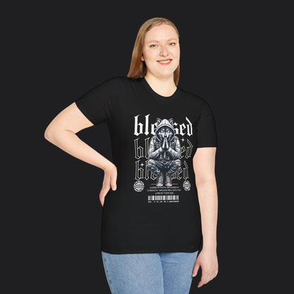 Blessed Tee — Christian Faith Veteran Military Pride T-Shirt