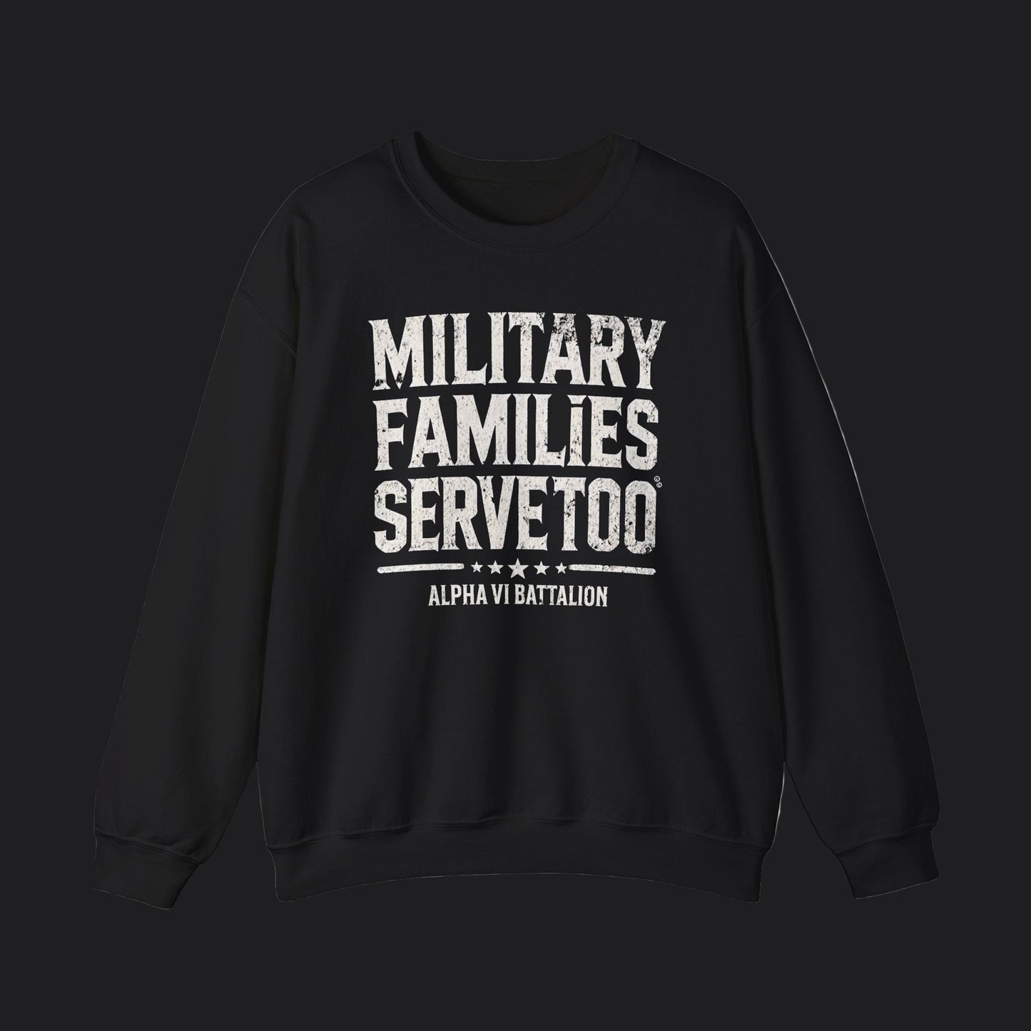Military Families Serve Too Sweater