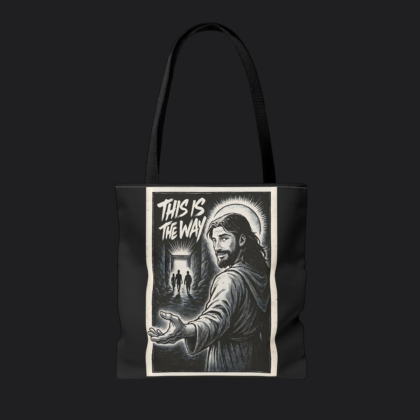This is the Way Tote Bag — Military Lifestyle Veteran Canvas Bag
