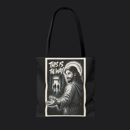 This is the Way Tote Bag — Military Lifestyle Veteran Canvas Bag