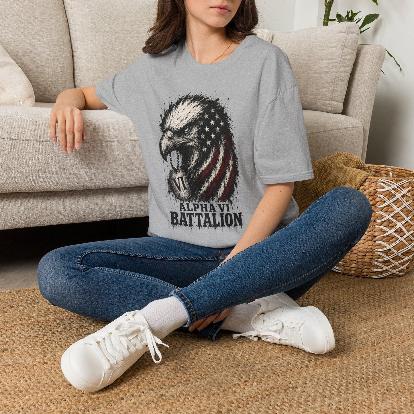 Alpha VI Battalion Eagle Tee