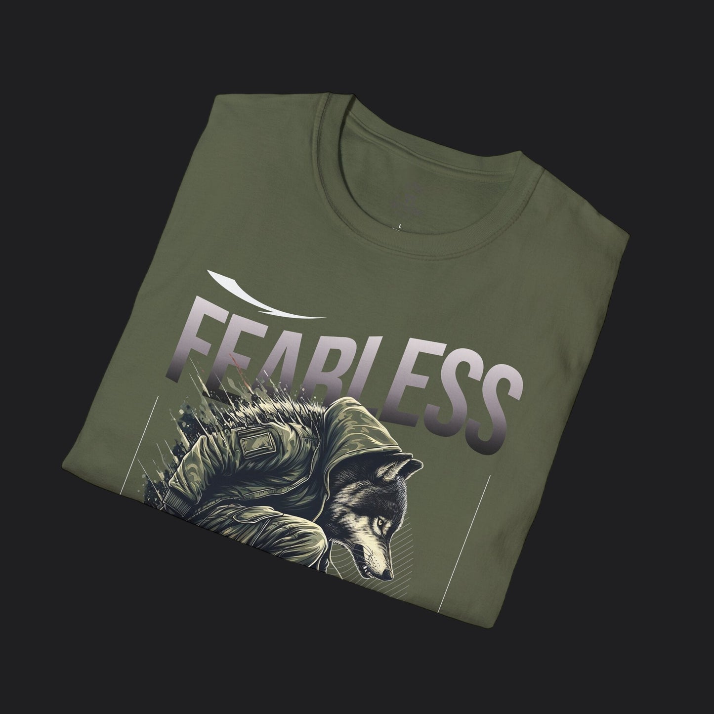 Fearless Alpha VI Streetwear Tee — Veteran Military Urban T-Shirt