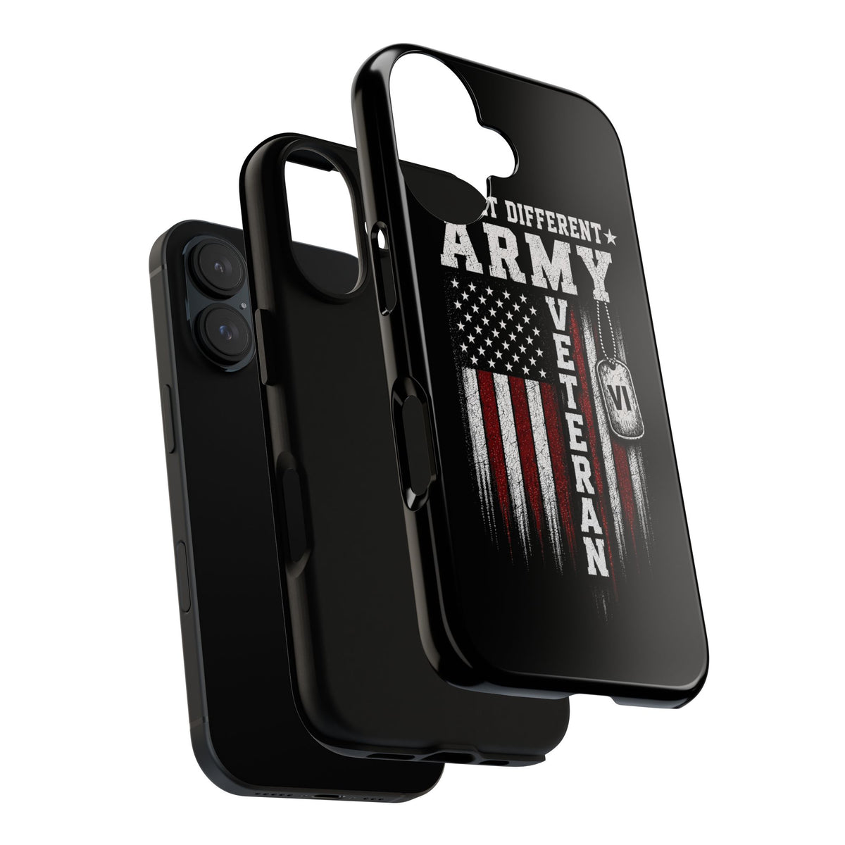 Built Different Army Veteran Tough Phone Case