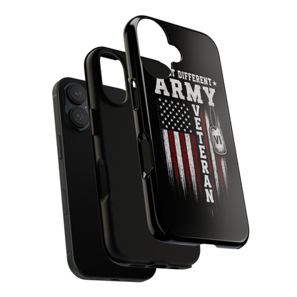 Built Different Army Veteran Tough Phone Case