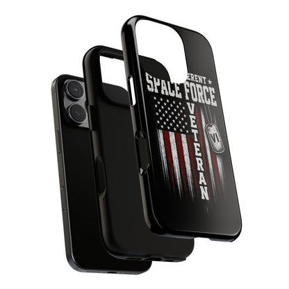 Built Different Space Force Veteran Tough Phone Case