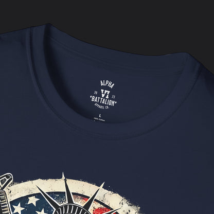Let Freedom Ring Statue of Liberty Tee — Patriotic American Veteran T-Shirt