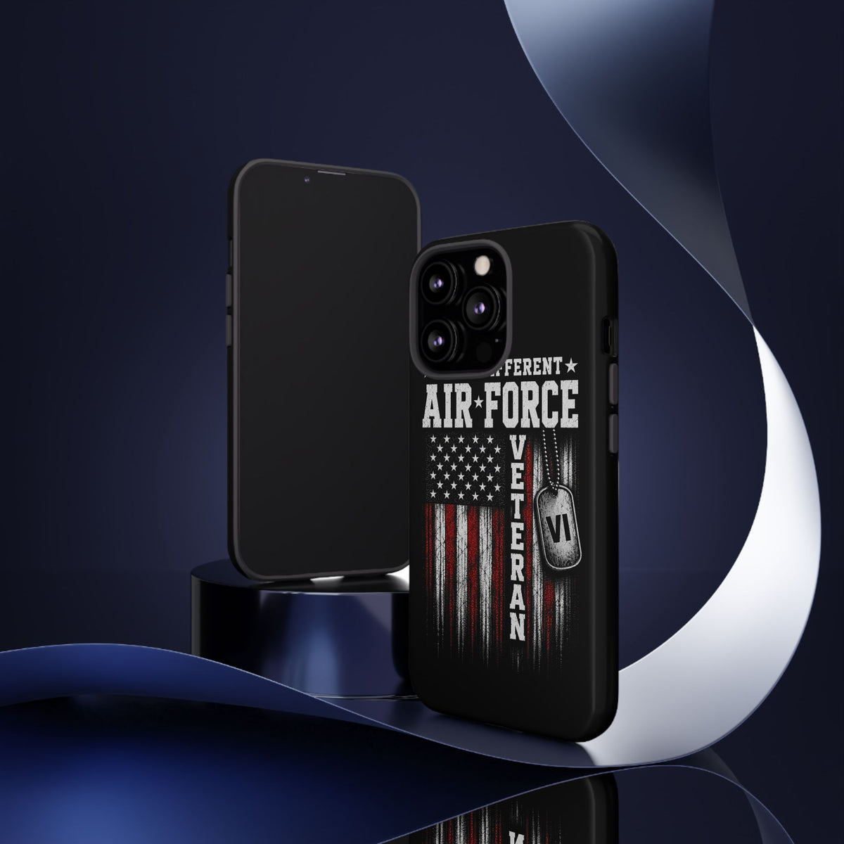 Built Different Air Force Veteran Tough Phone Case