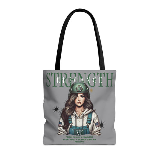 Strength & Elegance Tote Bag
