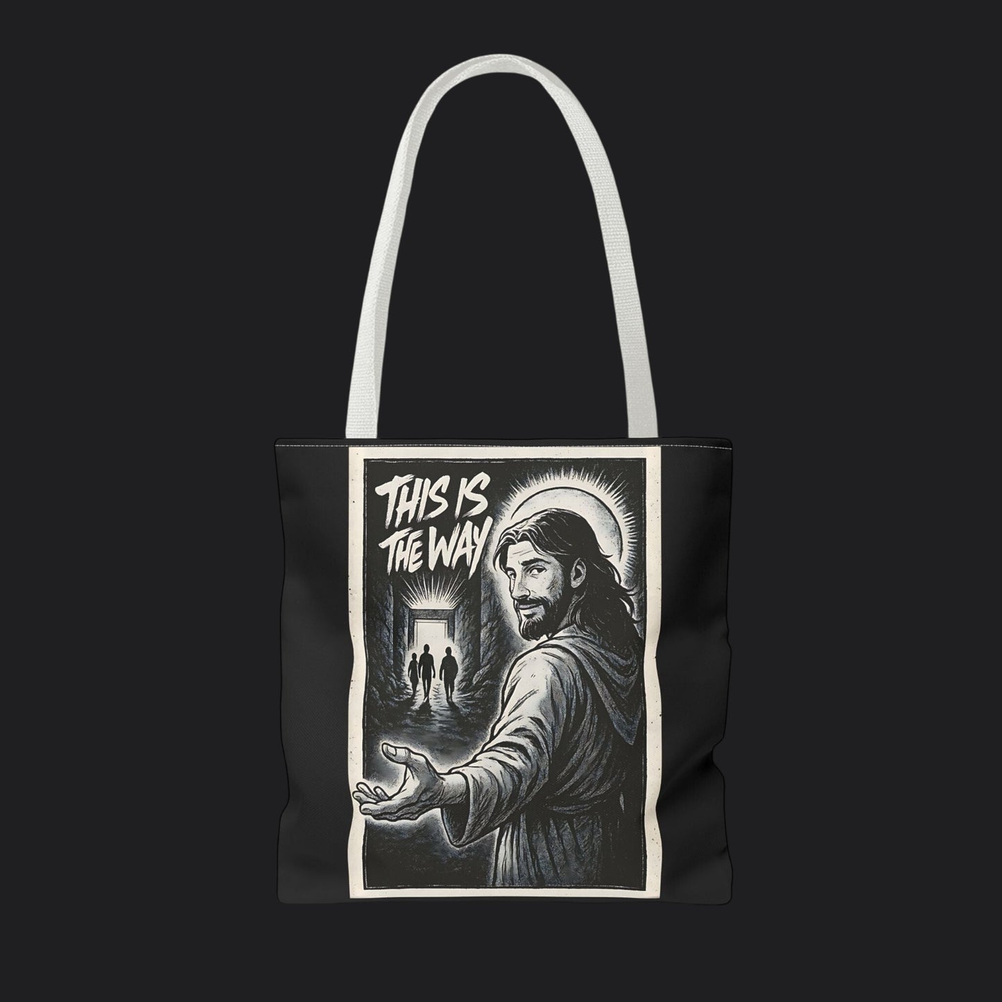 This is the Way Tote Bag — Military Lifestyle Veteran Canvas Bag