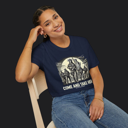 Come and Take Her Lady Liberty Tee