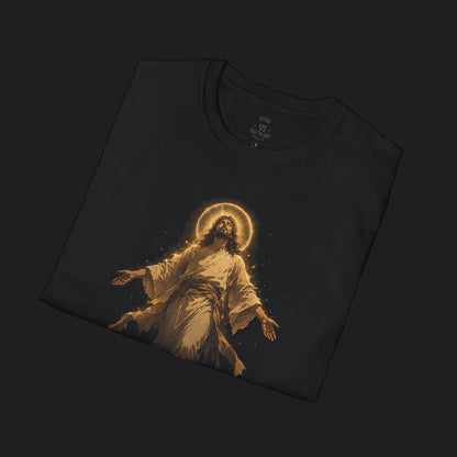 He Still Rose Tee — Christian Faith Resurrection T-Shirt