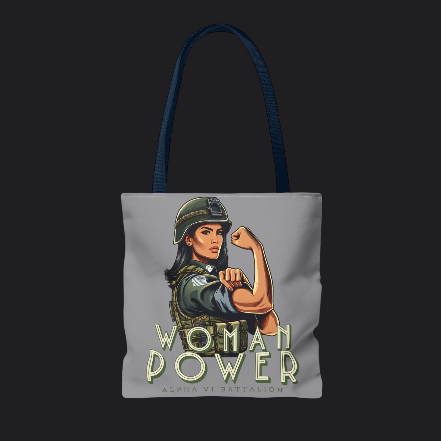 Rosie the Riveter Spirit Edition Tote Bag — Women's Empowerment Canvas Bag