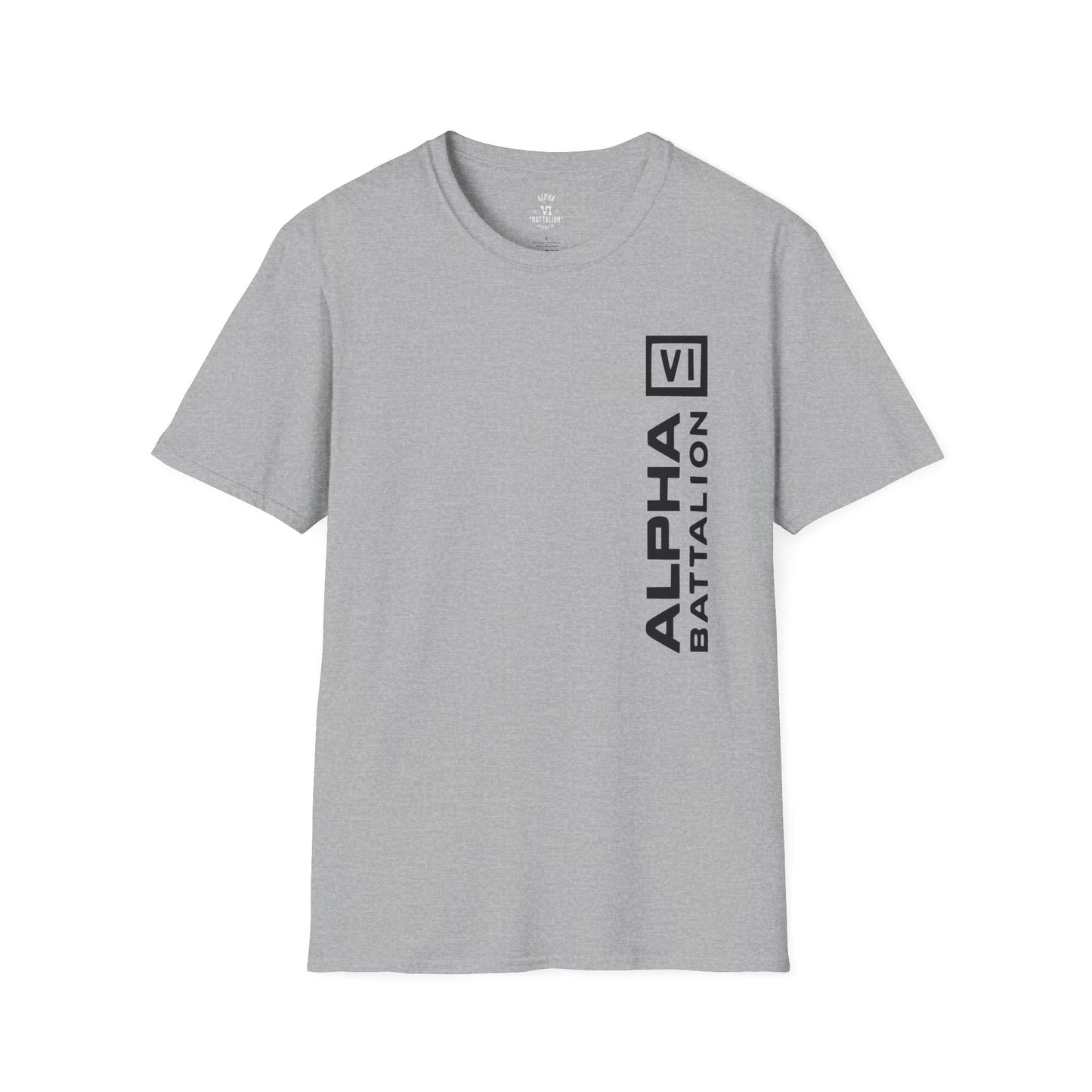 Alpha VI Battalion Vertical Block Tee