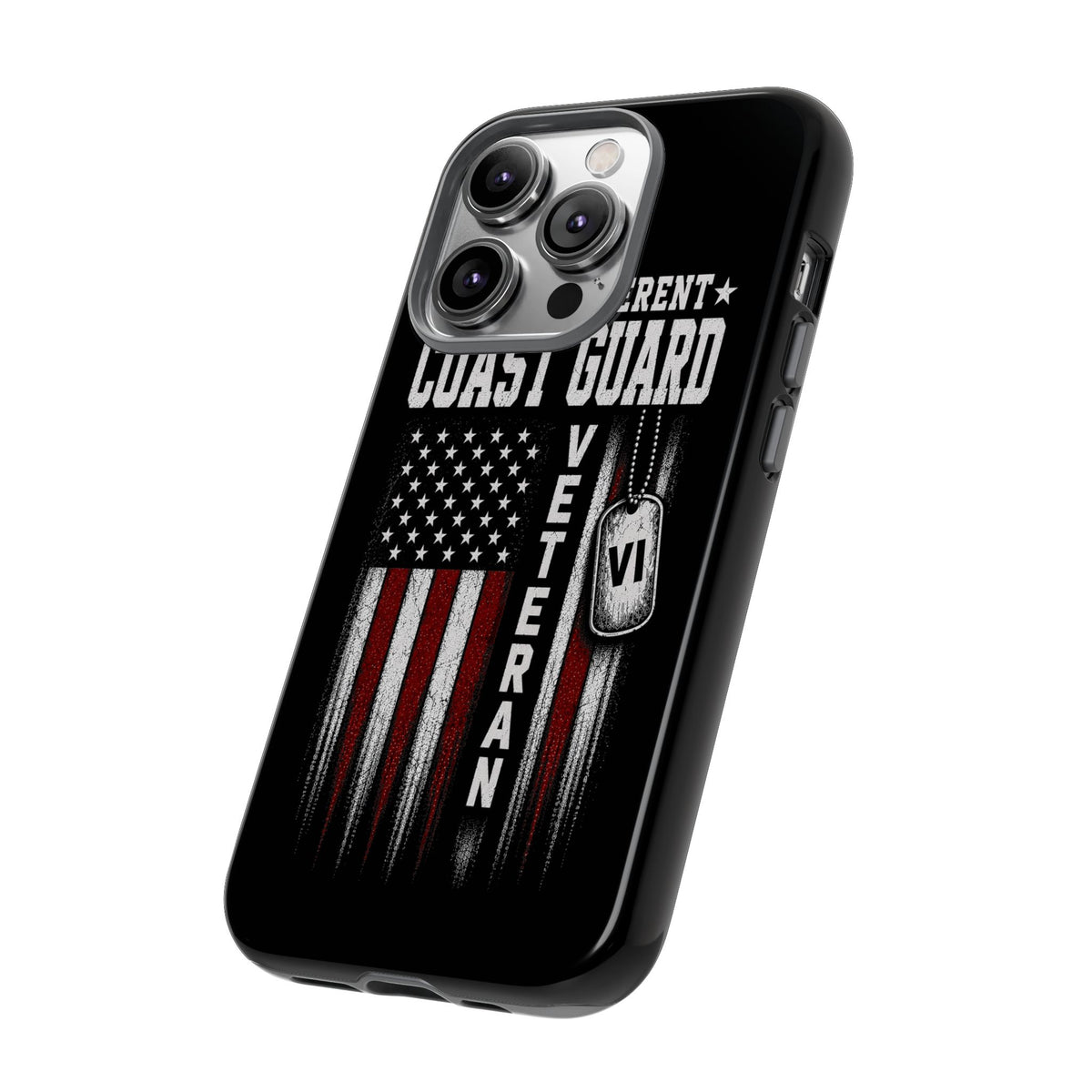Built Different Coast Guard Veteran Tough Phone Case