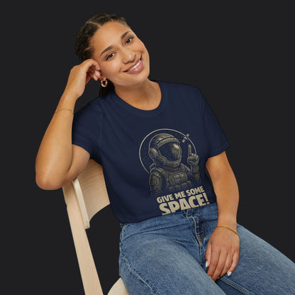 Give Me Some Space Force Tee — Funny Military Humor Veteran T-Shirt