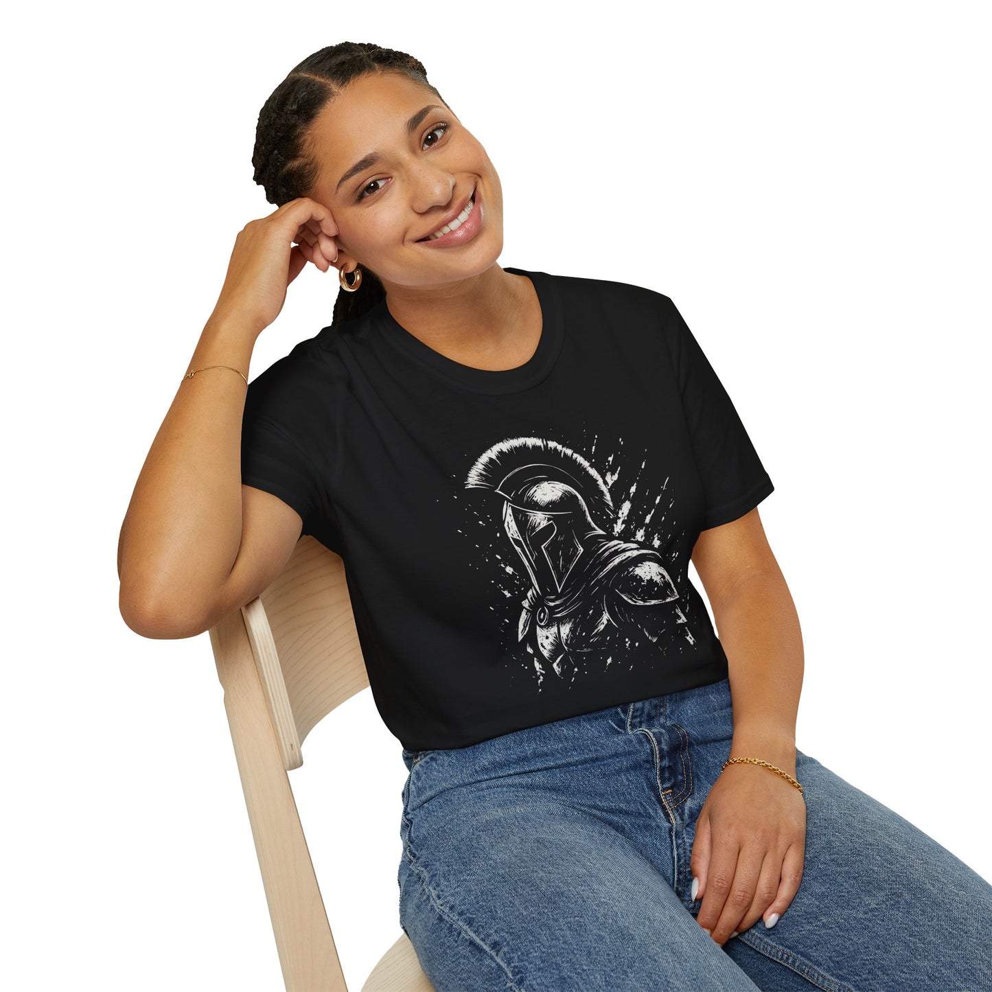 Spartan – Splat Background Tee