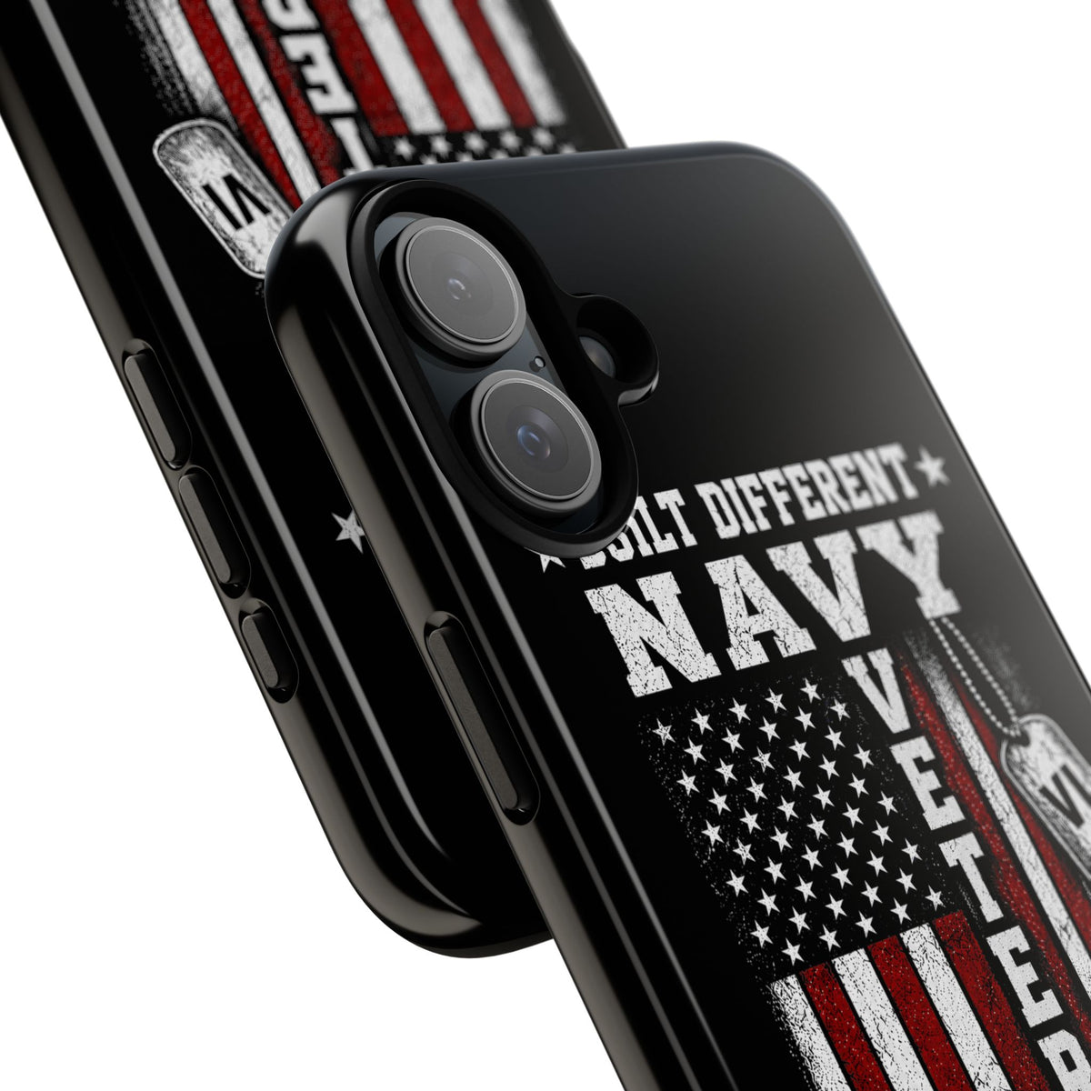 Built Different Navy Veteran Tough Phone Case