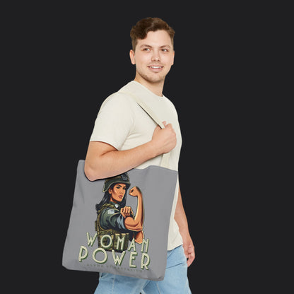 Rosie the Riveter Spirit Edition Tote Bag — Women's Empowerment Canvas Bag