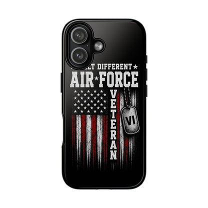 Built Different Air Force Veteran Tough Phone Case