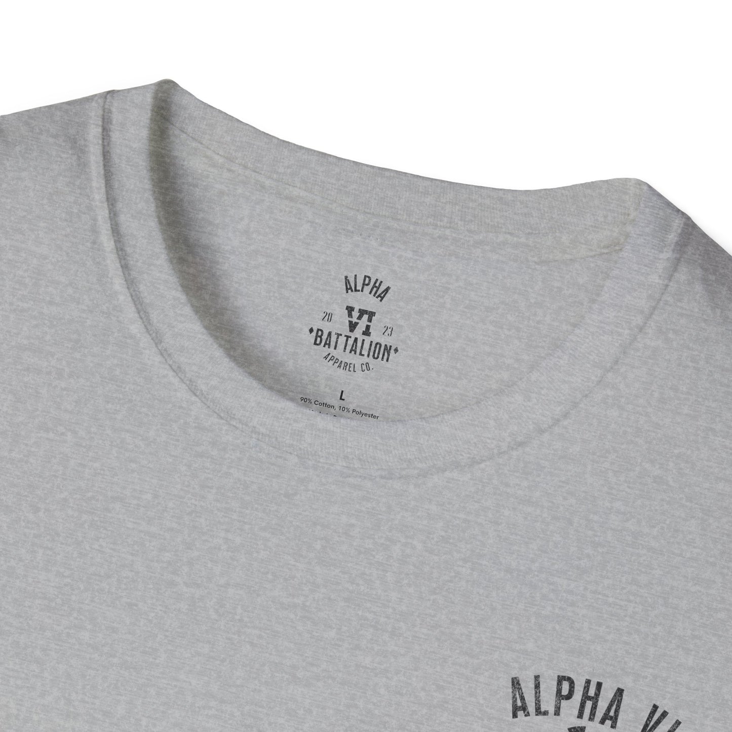 VET MOM Always Night Op Ready Tee — Black Text, Unisex Softstyle