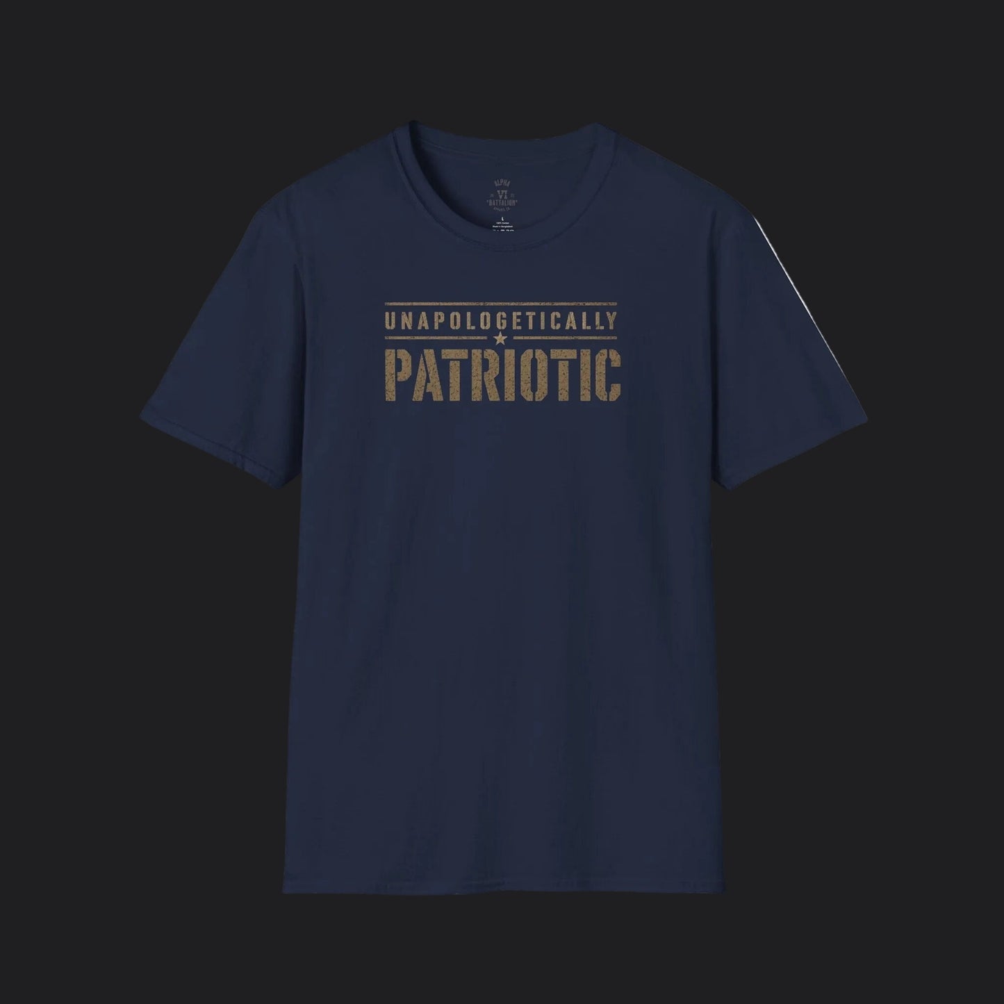 Unapologetically Patriotic Tee — American Pride Veteran T-Shirt