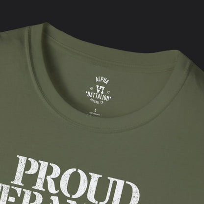 Proud Mom of Veteran Tee — My Son Saved Your Ass Without Asking Questions