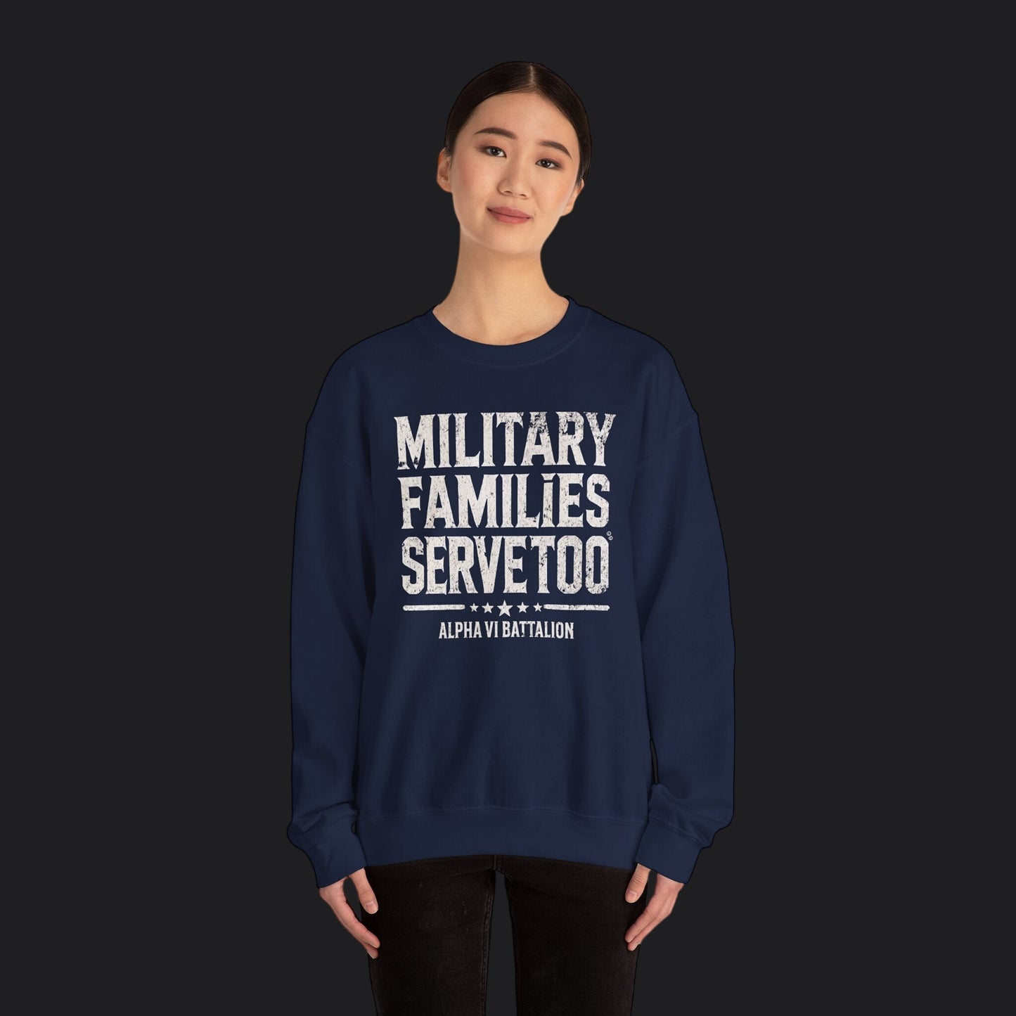 Military Families Serve Too Sweater