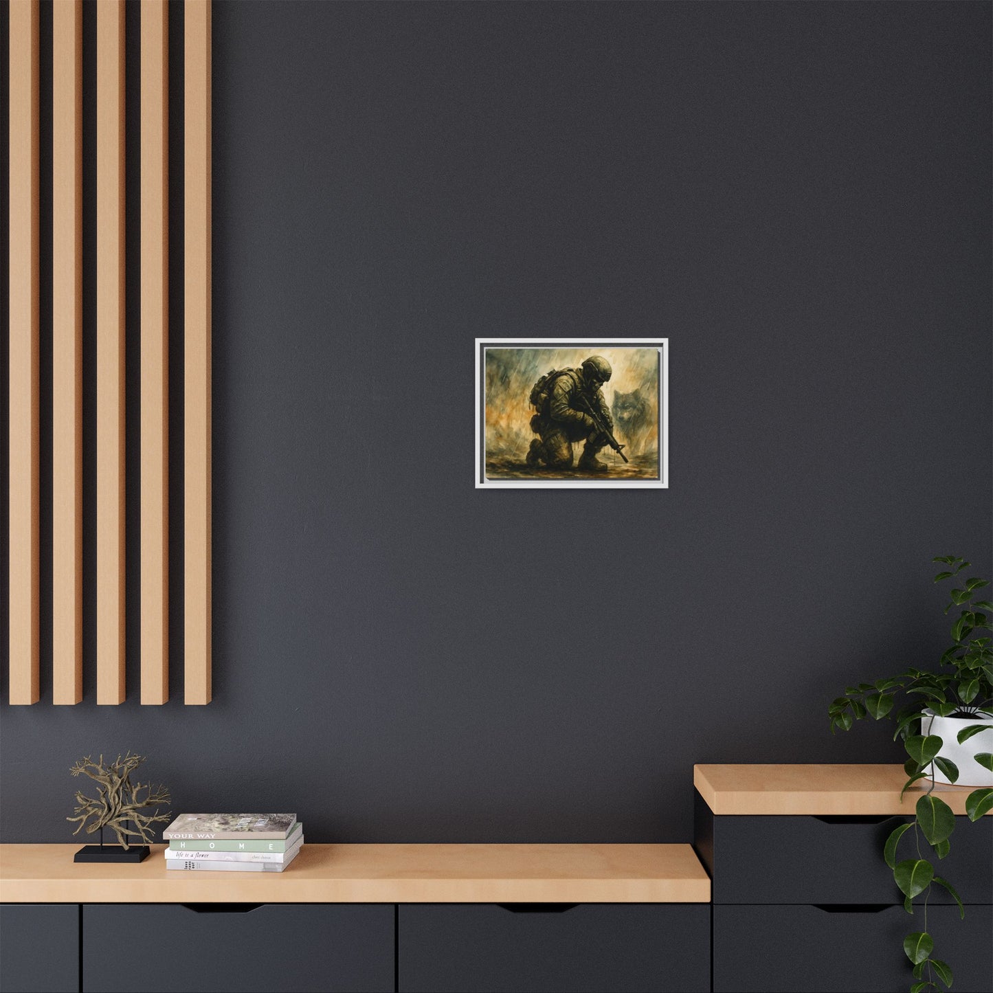 Loyalty in the Shadows Canvas Art – Alpha VI Signature Series