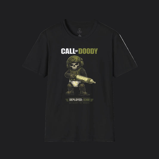 Call of Doody Tee — Funny Veteran Military Humor T-Shirt