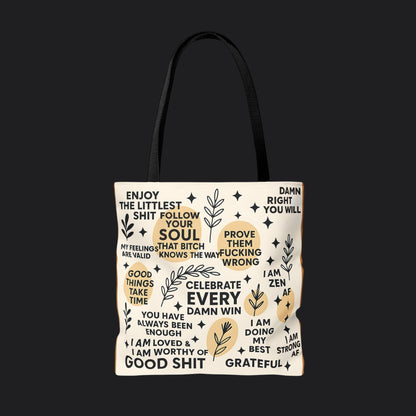 Mindset Affirmation— Tote Bag