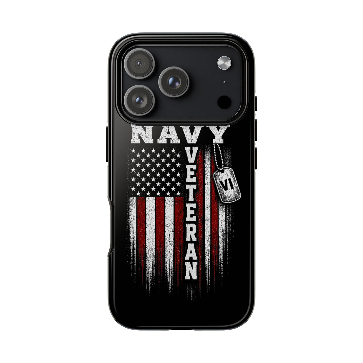 Built Different Navy Veteran Tough Phone Case