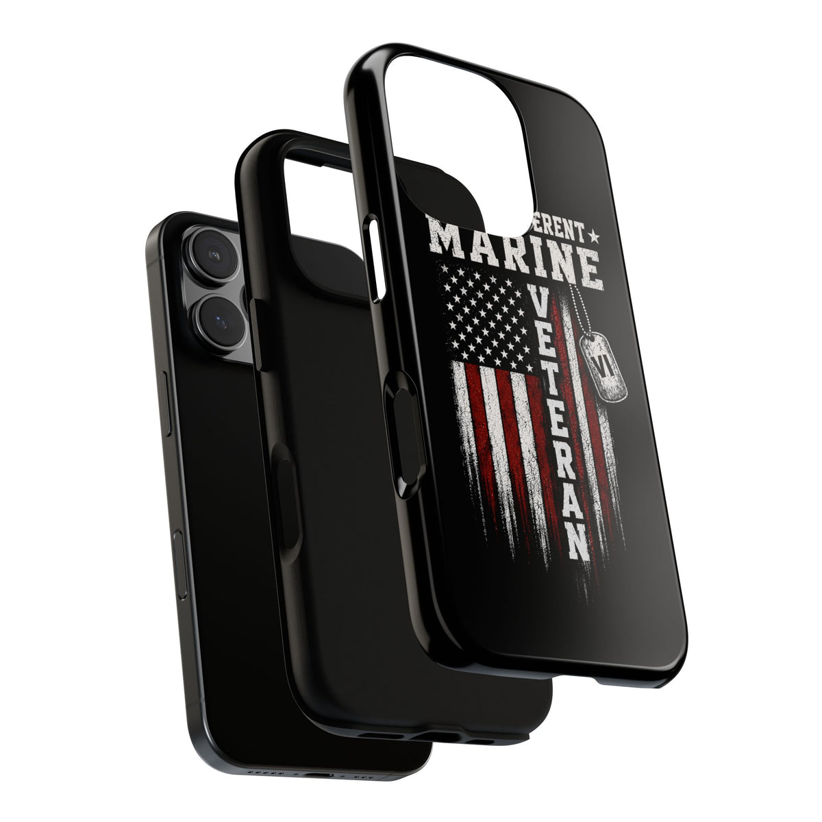 Built Different Marine Veteran Tough Phone Case