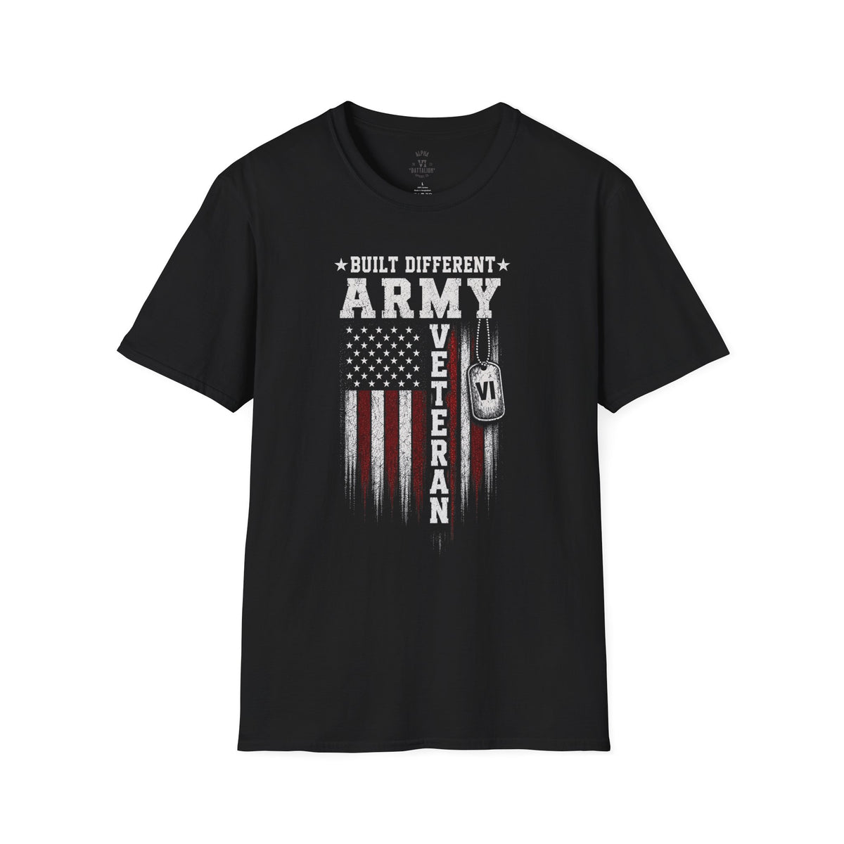 Built Different Army Veteran Tee