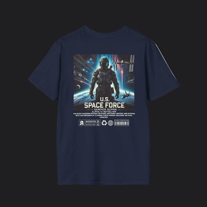 SPACE FORCE Semper Supra Tee — US Space Force Veteran T-Shirt
