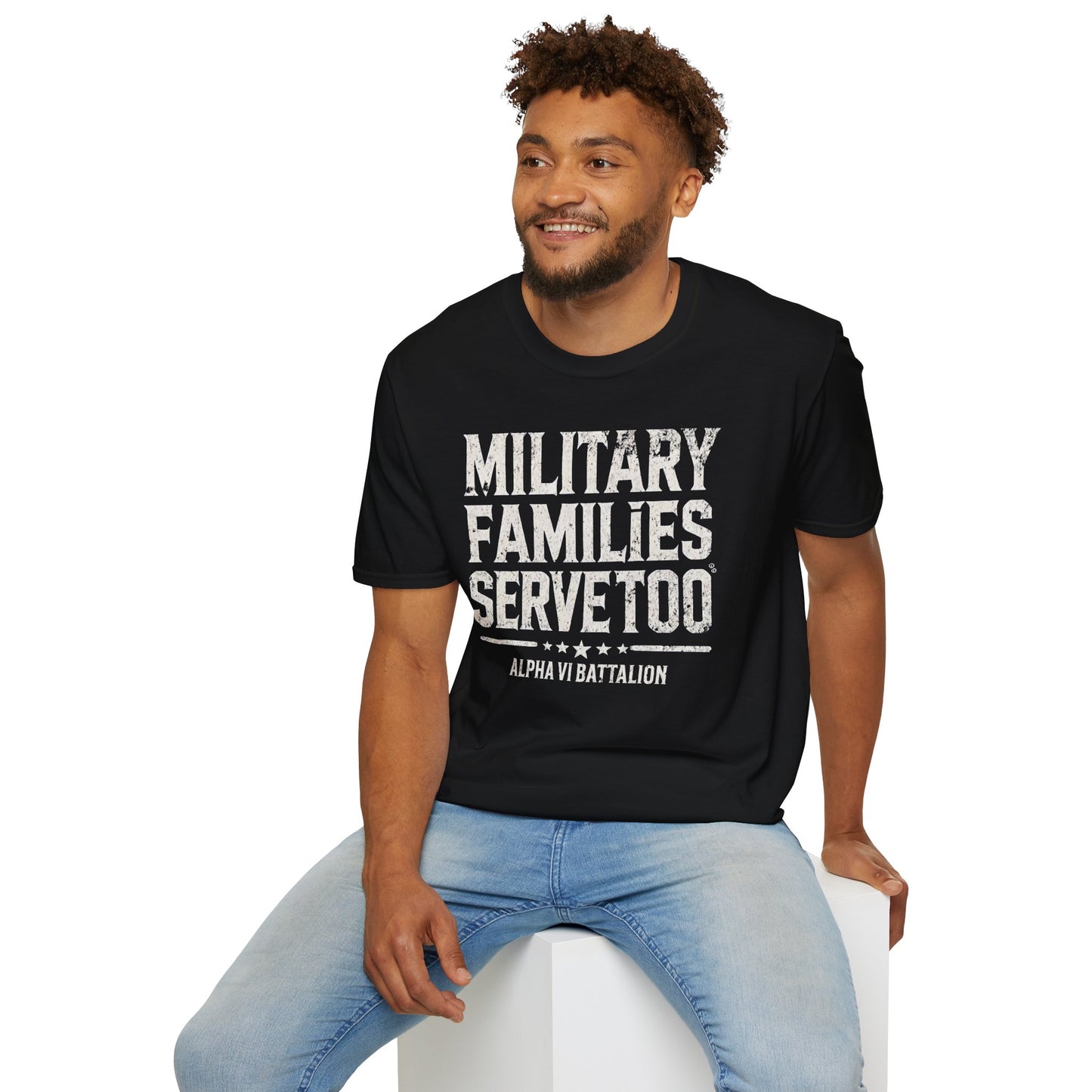 Military Families Serve Too Tee