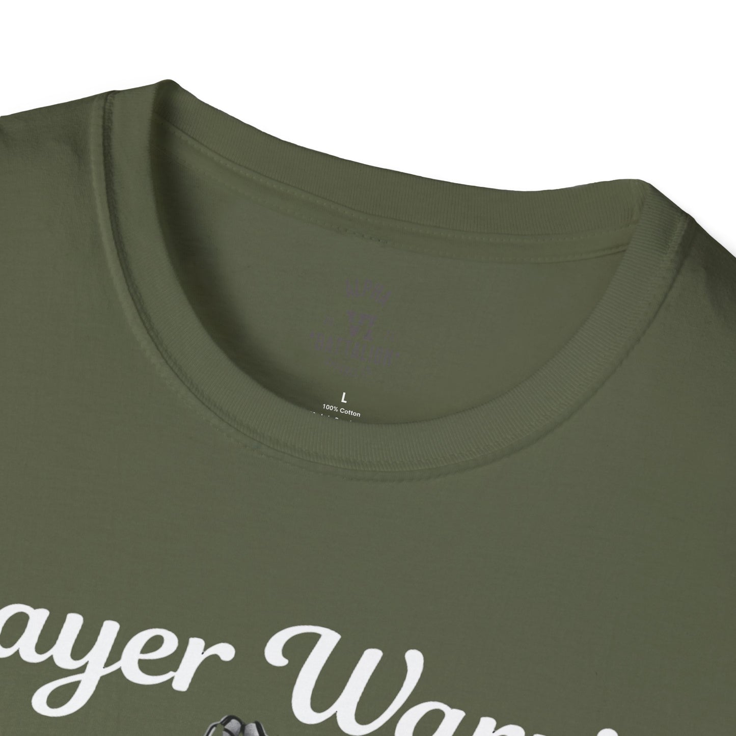Prayer Warrior Tee Female — Christian Women's Faith Veteran T-Shirt