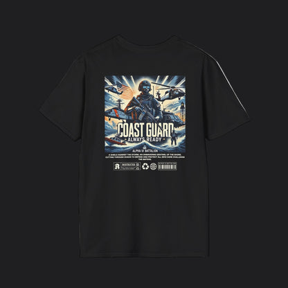 COAST GUARD Always Ready Tee — USCG Veteran Pride T-Shirt