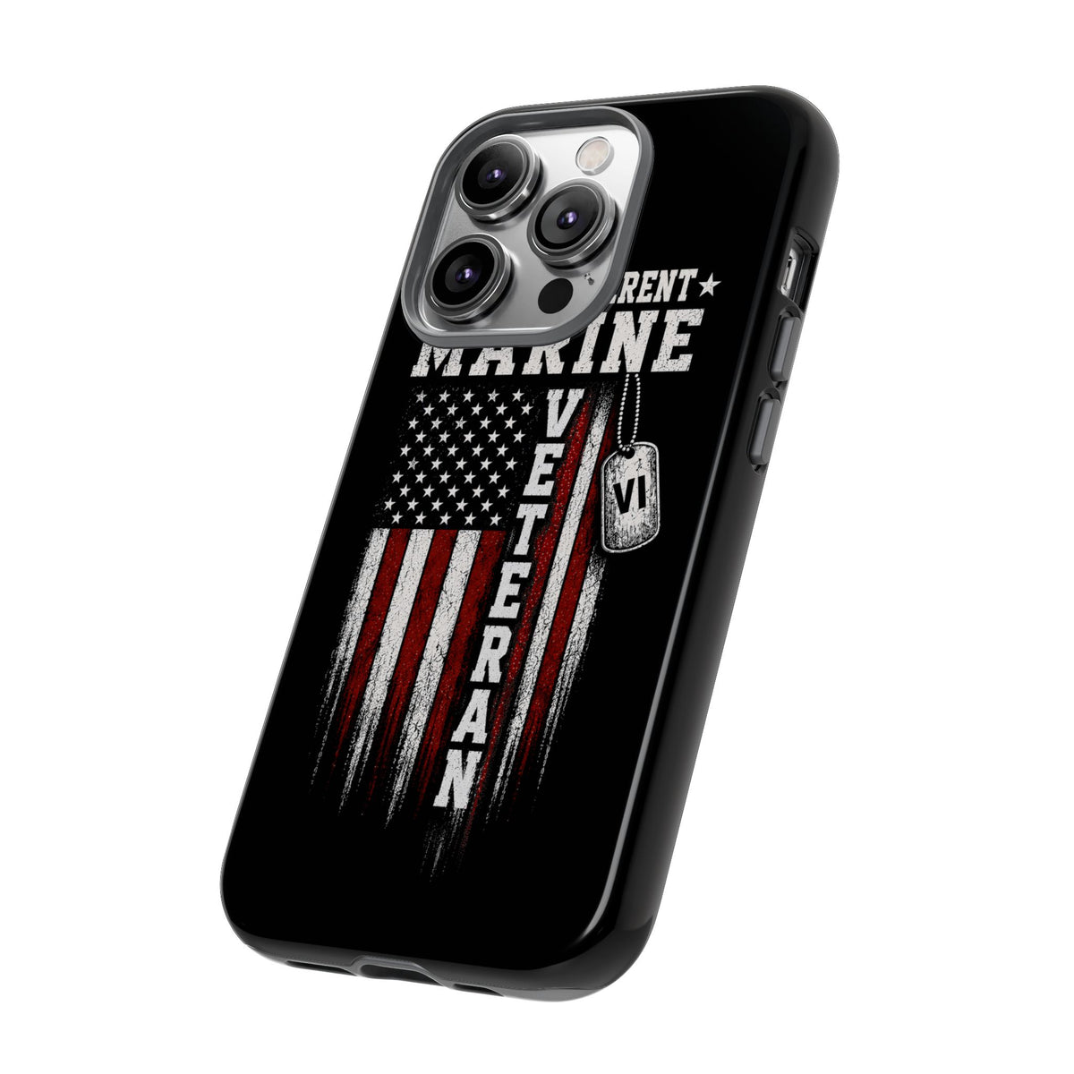 Built Different Marine Veteran Tough Phone Case