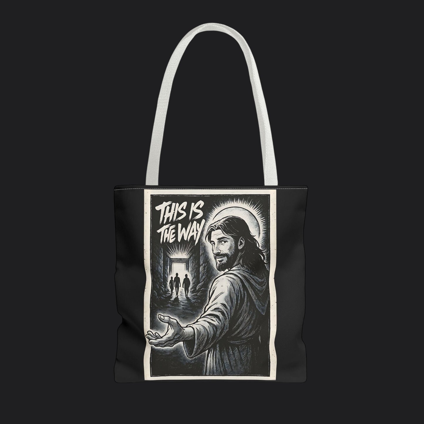 This is the Way Tote Bag — Military Lifestyle Veteran Canvas Bag