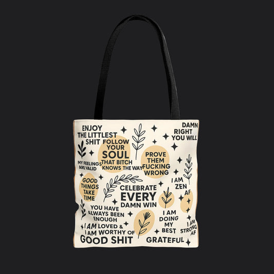 Mindset Affirmation— Tote Bag