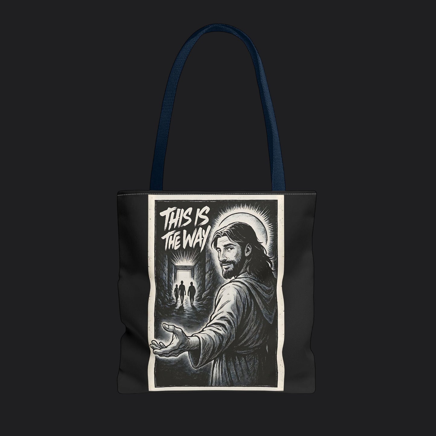 This is the Way Tote Bag — Military Lifestyle Veteran Canvas Bag