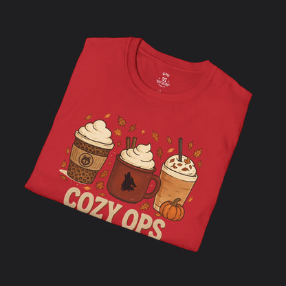 Cozy Ops Tee — Military Family Homefront Heroes Fun T-Shirt