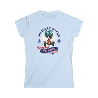 Military Wives Carry the World Tee